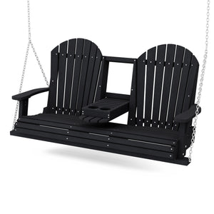 Heritage 5' Swing With Console By Wildridge Poly Furniture