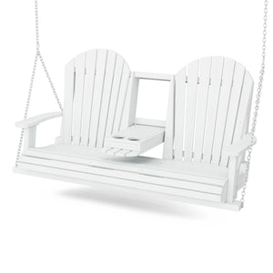 Heritage 5' Swing With Console By Wildridge Poly Furniture