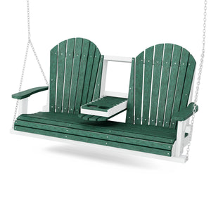 Heritage 5' Swing With Console By Wildridge Poly Furniture