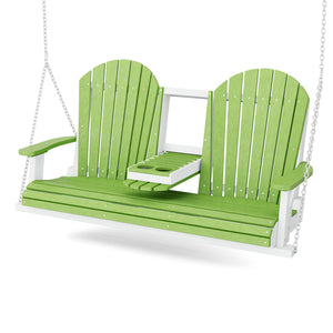 Heritage 5' Swing With Console By Wildridge Poly Furniture