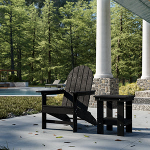 Freedom Modern Adirondack Chair & Freedom Side Table