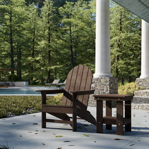 Freedom Modern Adirondack Chair & Freedom Side Table