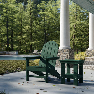 Freedom Modern Adirondack Chair & Freedom Side Table