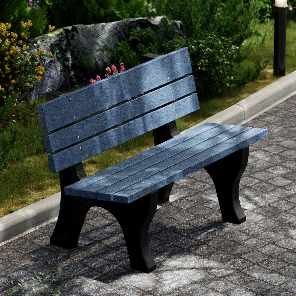 Heritage 4&#39; and 6&#39; Park Benches By Wildridge Furniture