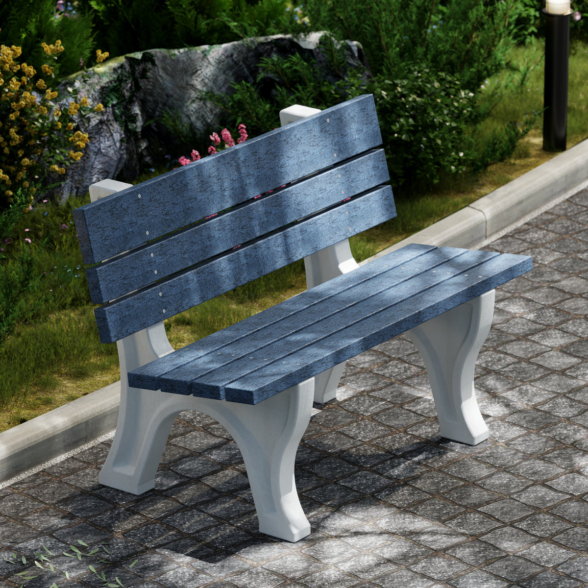 Heritage 4&#39; and 6&#39; Park Benches By Wildridge Furniture