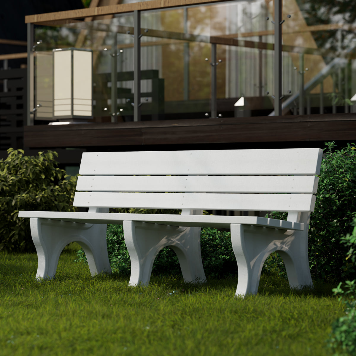 Heritage 4&#39; and 6&#39; Park Benches By Wildridge Furniture