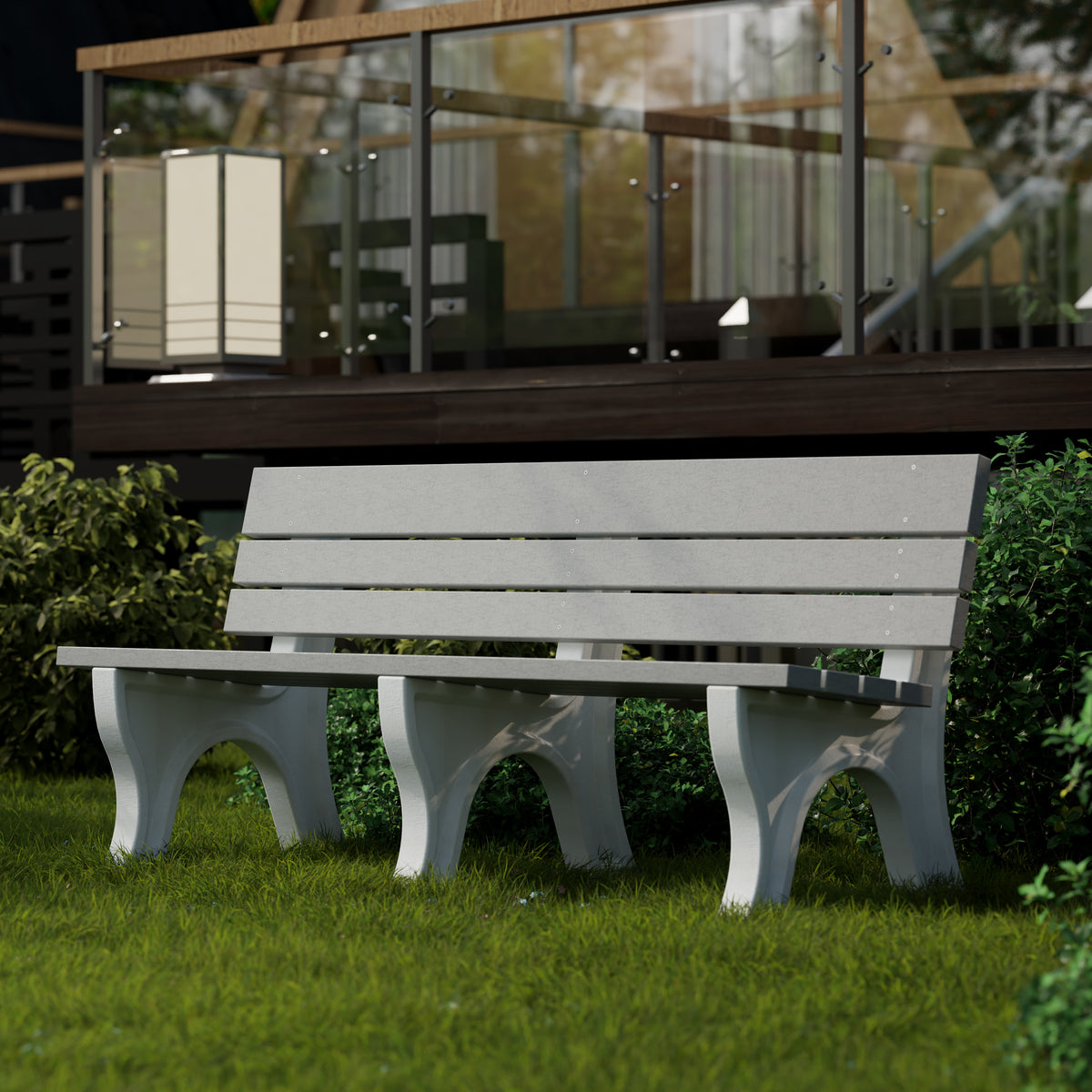 Heritage 4&#39; and 6&#39; Park Benches By Wildridge Furniture