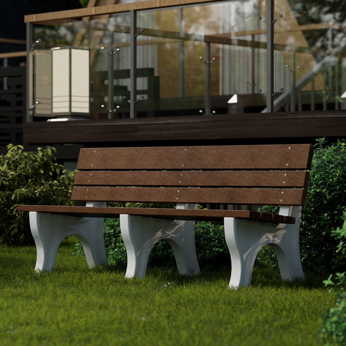 Heritage 4&#39; and 6&#39; Park Benches By Wildridge Furniture