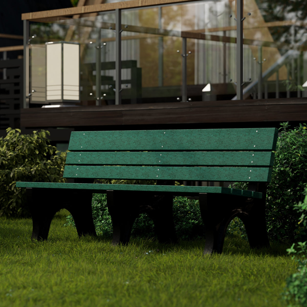 Heritage 4&#39; and 6&#39; Park Benches By Wildridge Furniture