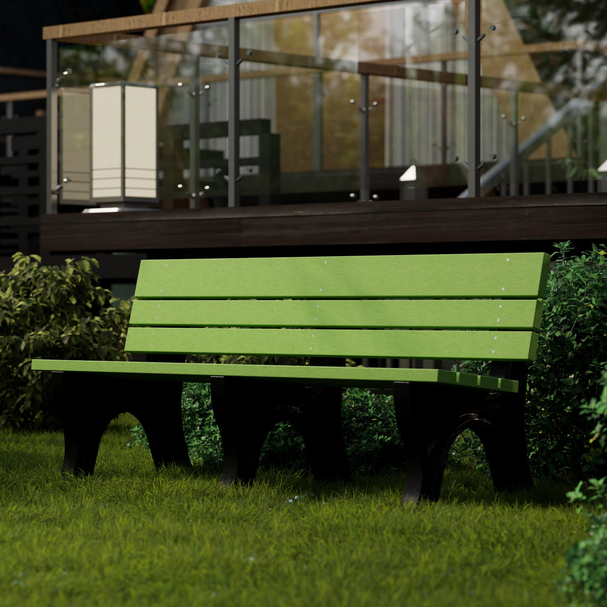 Heritage 4&#39; and 6&#39; Park Benches By Wildridge Furniture