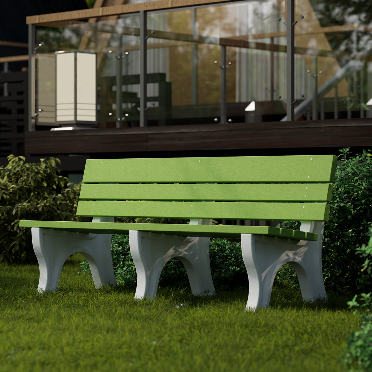 Heritage 4&#39; and 6&#39; Park Benches By Wildridge Furniture