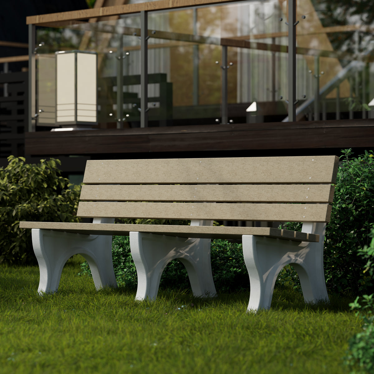 Heritage 4&#39; and 6&#39; Park Benches By Wildridge Furniture