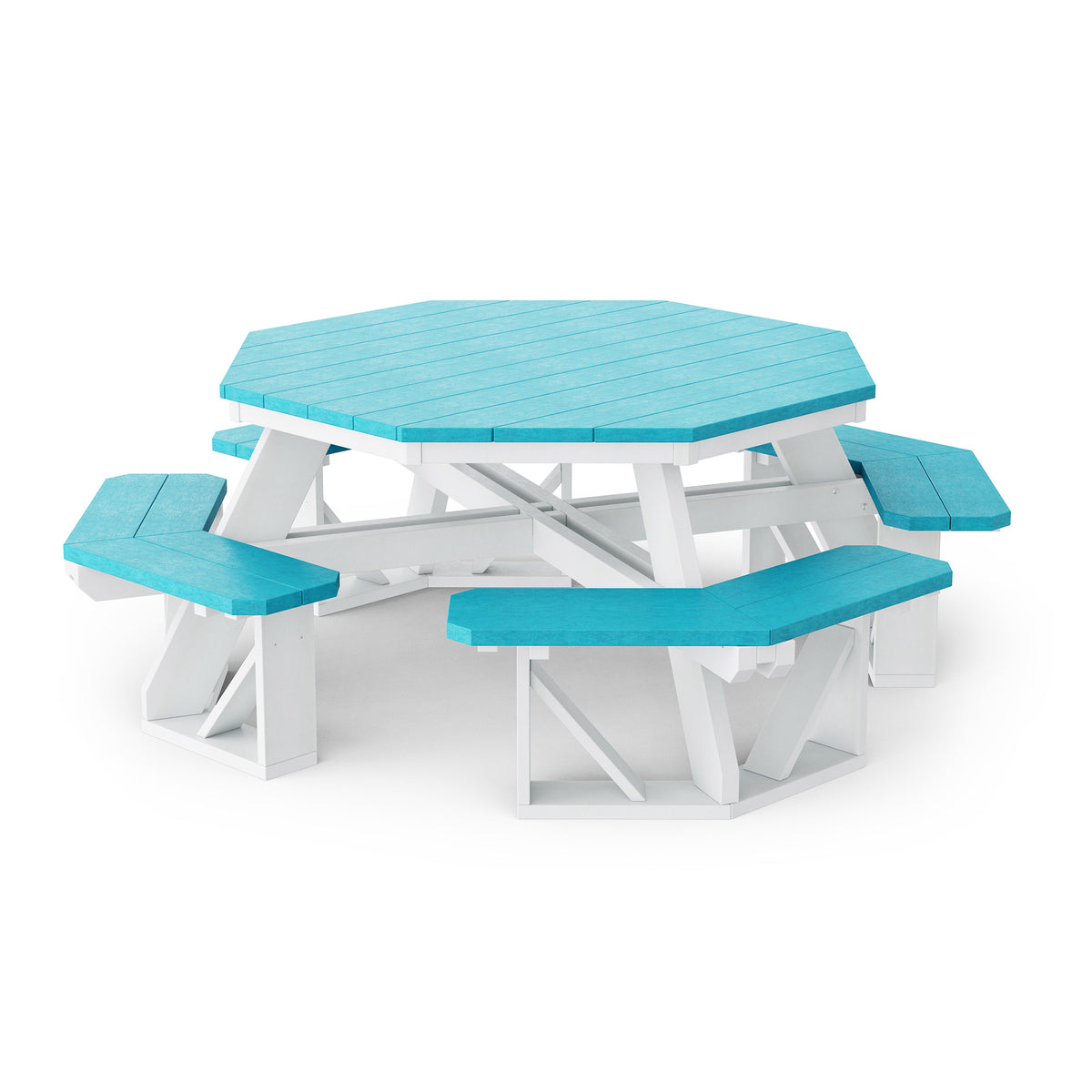 Heritage Octagon Picnic Table (LCC-164) by Wildridge Furniture