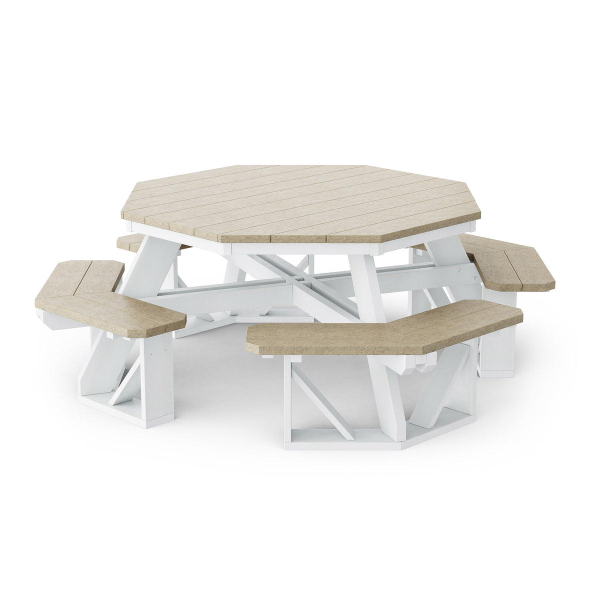 Heritage Octagon Picnic Table (LCC-164) by Wildridge Furniture