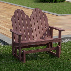 Classic Adirondack Glider