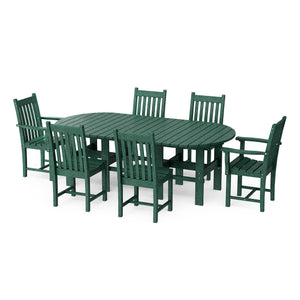 Classic 7-Piece 44"x84" Dining Set