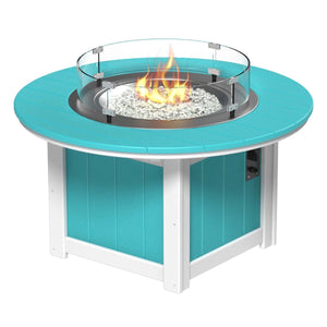 Lumin Fire Pit 46" Round and Fire Pit 51" Rectangular