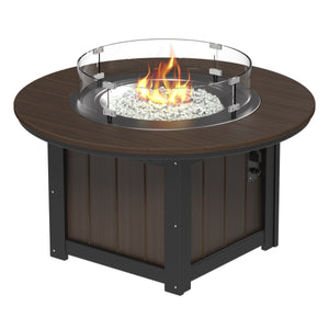 Lumin Fire Pit 46" Round and Fire Pit 51" Rectangular