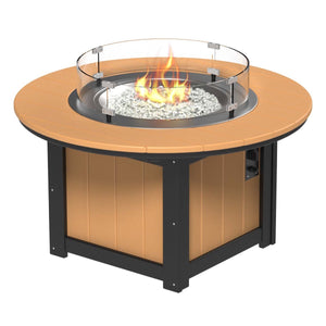 Lumin Fire Pit 46" Round and Fire Pit 51" Rectangular