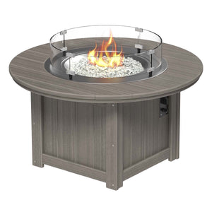 Lumin Fire Pit 46" Round and Fire Pit 51" Rectangular