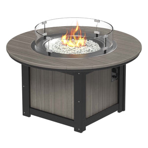 Lumin Fire Pit 46" Round and Fire Pit 51" Rectangular