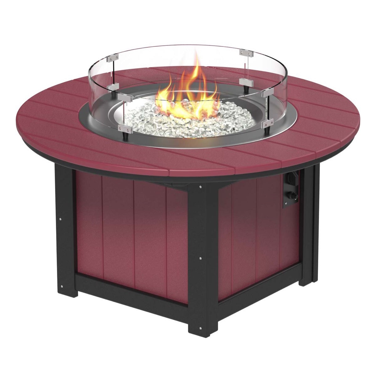 Lumin Fire Pit 46&quot; Round and Fire Pit 51&quot; Rectangular