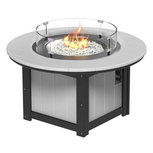 Lumin Fire Pit 46" Round and Fire Pit 51" Rectangular