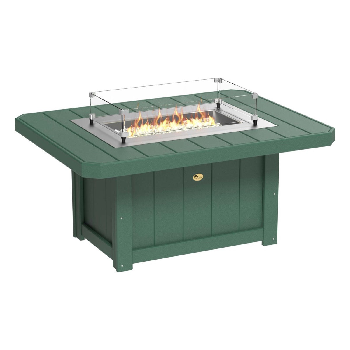 Lumin Fire Pit 46&quot; Round and Fire Pit 51&quot; Rectangular