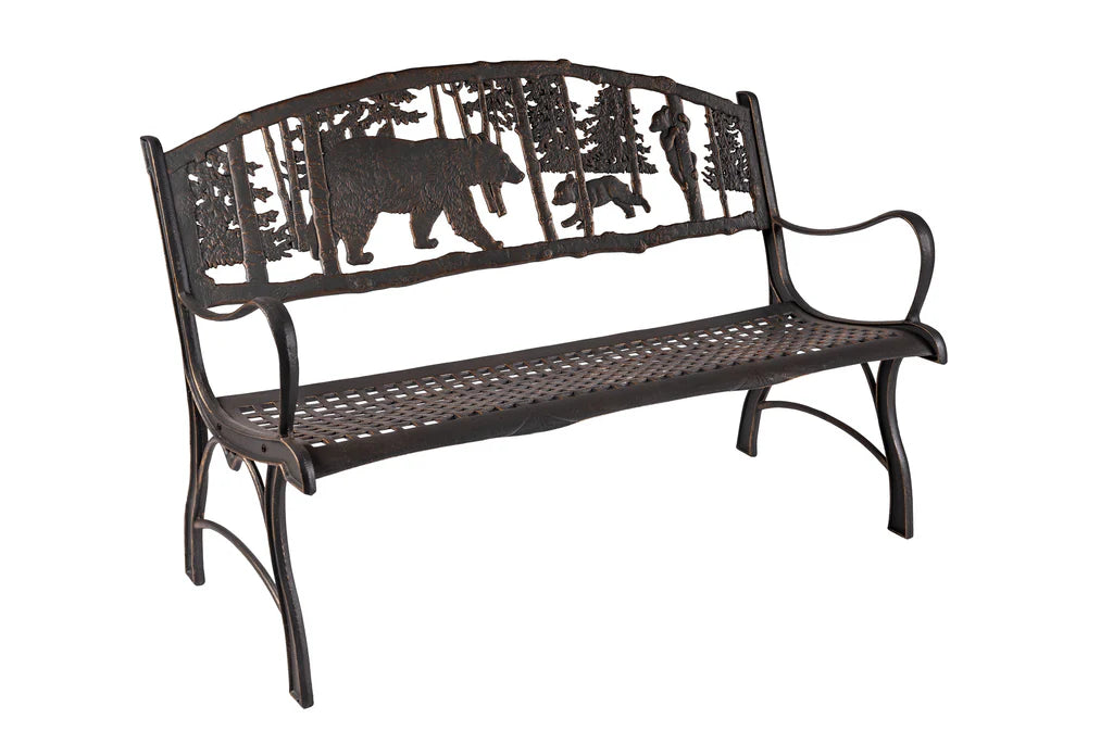 Outdoor Bear Bench