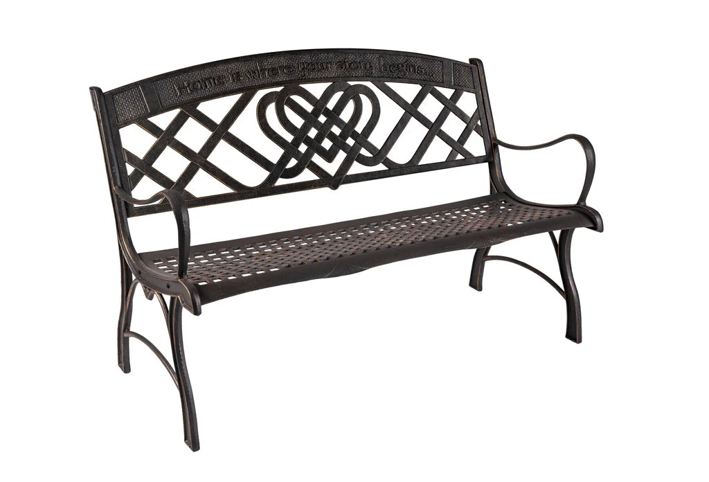 Outdoor Celtic Bench