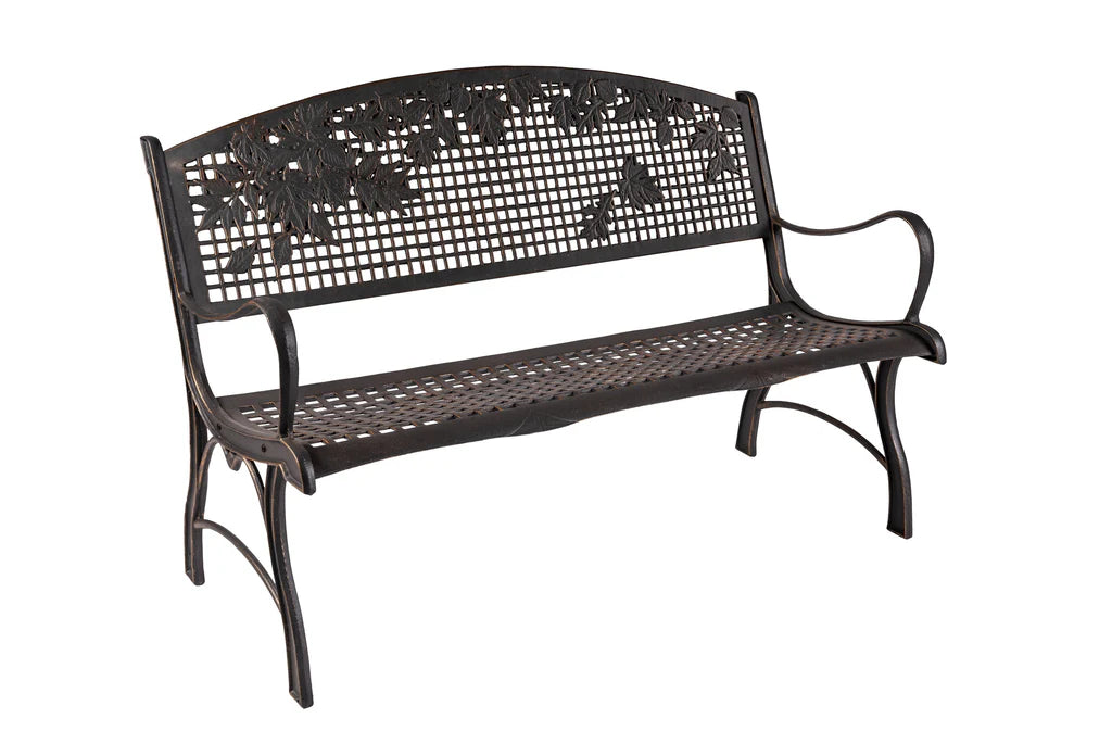 Outdoor Leaves Bench