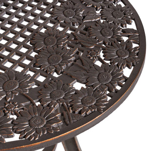 Outdoor Sunflower Patio Table
