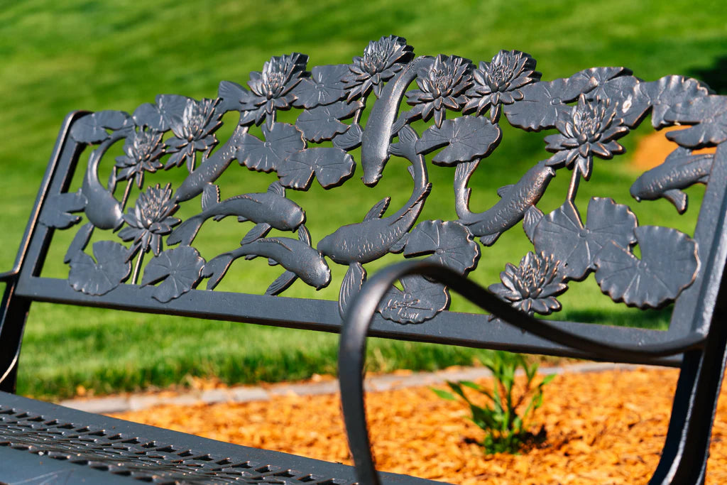 Outdoor KOI Glider Bench