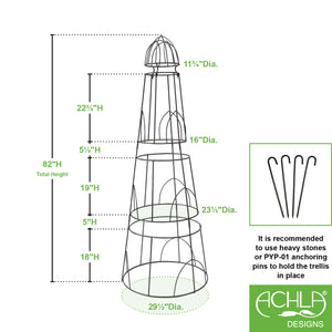 Lighthouse Pylon by Achla Designs