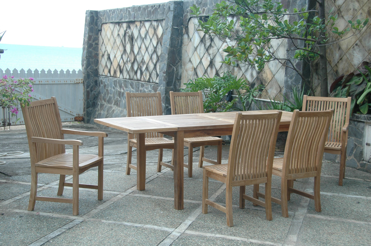 Bahama Chicago 7-Pieces Dining Set Chair B