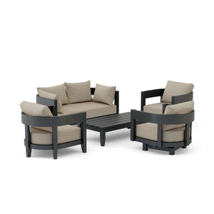 Coronado 5 Pieces Deep Seating Set - The Charming Bench Company