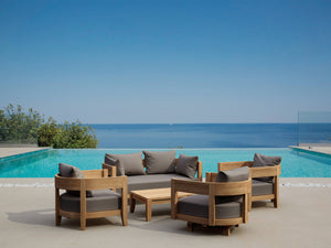 Coronado 5 Pieces Deep Seating Set - The Charming Bench Company