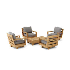 6-pc Madera Deep Seating - The Charming Bench Company