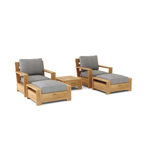 5-pc Madera Deep Seating - The Charming Bench Company