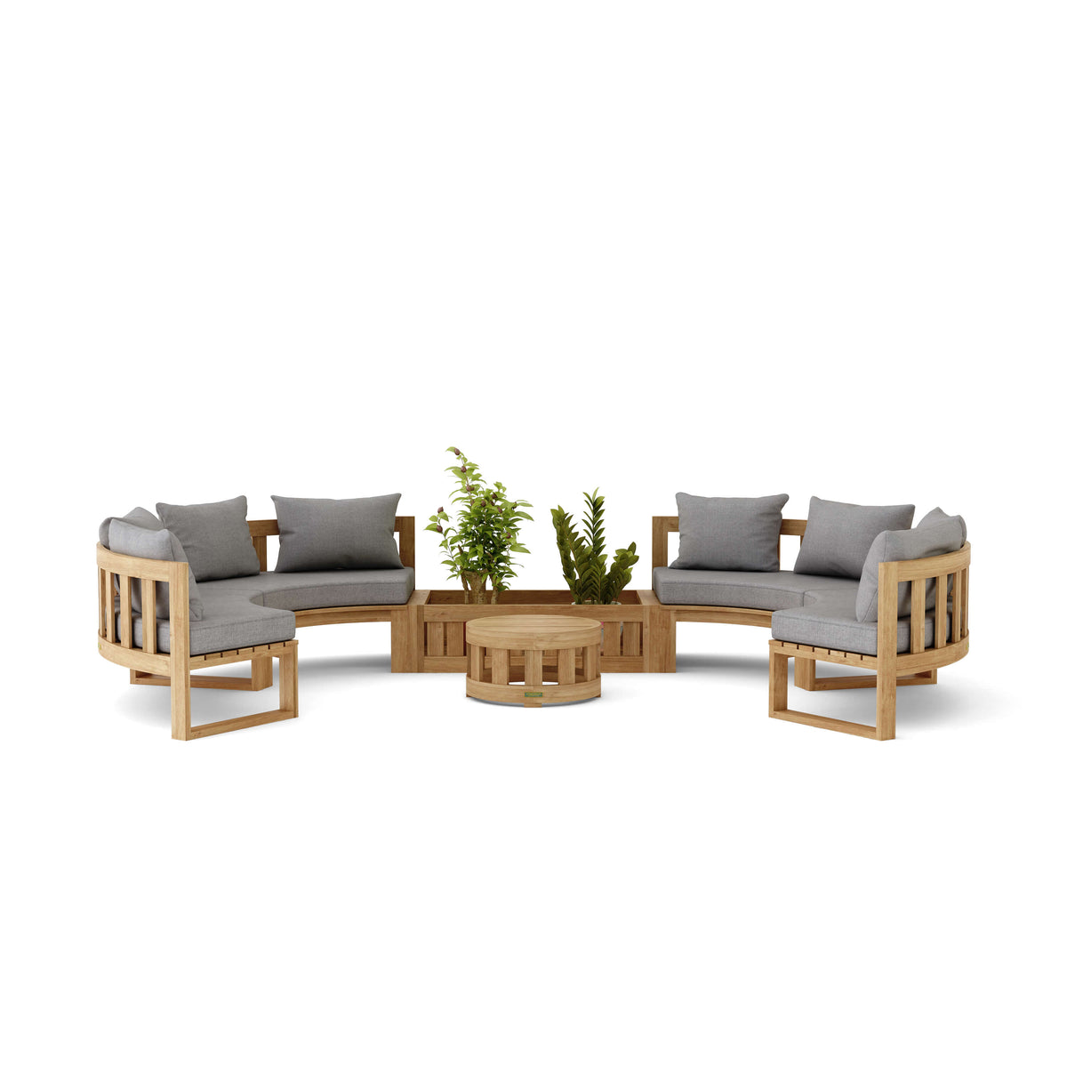 Circular Modular Deep Seating Set 1 - The Charming Bench Company