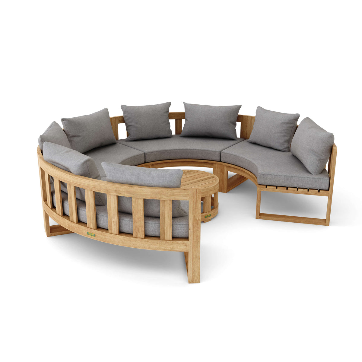 Circular Modular Deep Seating Set 2 - The Charming Bench Company