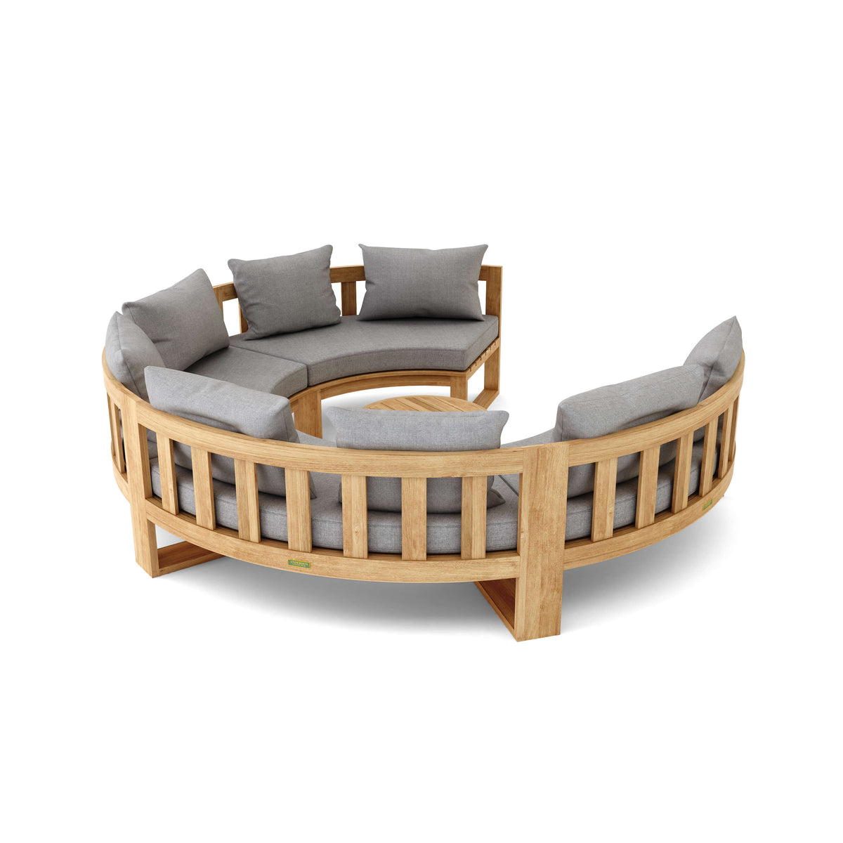 Circular Modular Deep Seating Set 2 - The Charming Bench Company
