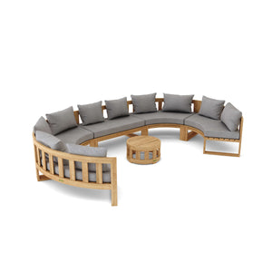 Circular Modular Deep Seating Set 3
