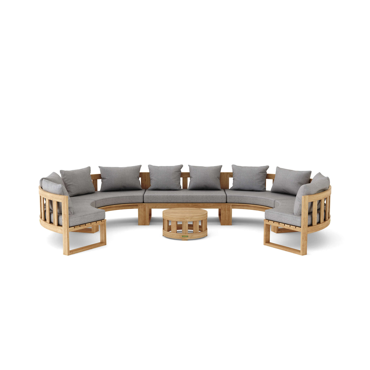 Circular Modular Deep Seating Set 3