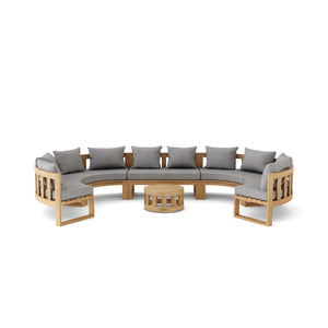 Circular Modular Deep Seating Set 3