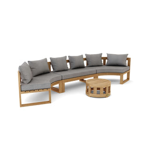 Circular Modular Deep Seating Set 5