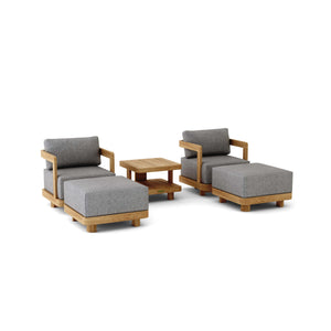 Granada 5-Piece Deep Seating Set 1