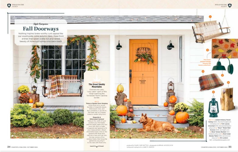 Featured in Country Living Magazine