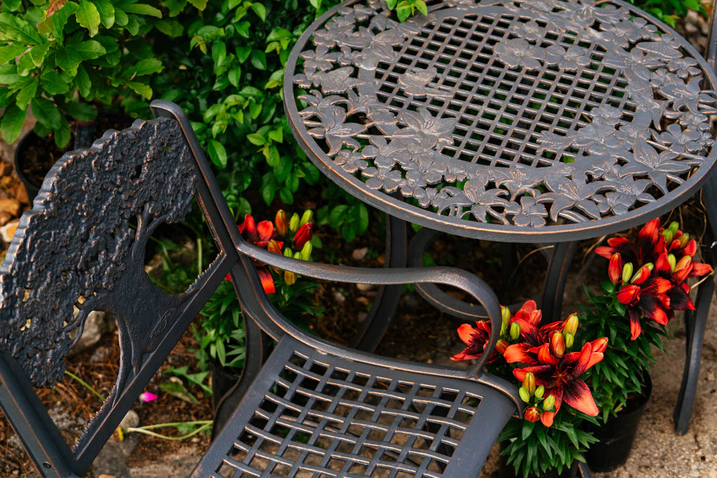 Outdoor Wildflower Coffee Table