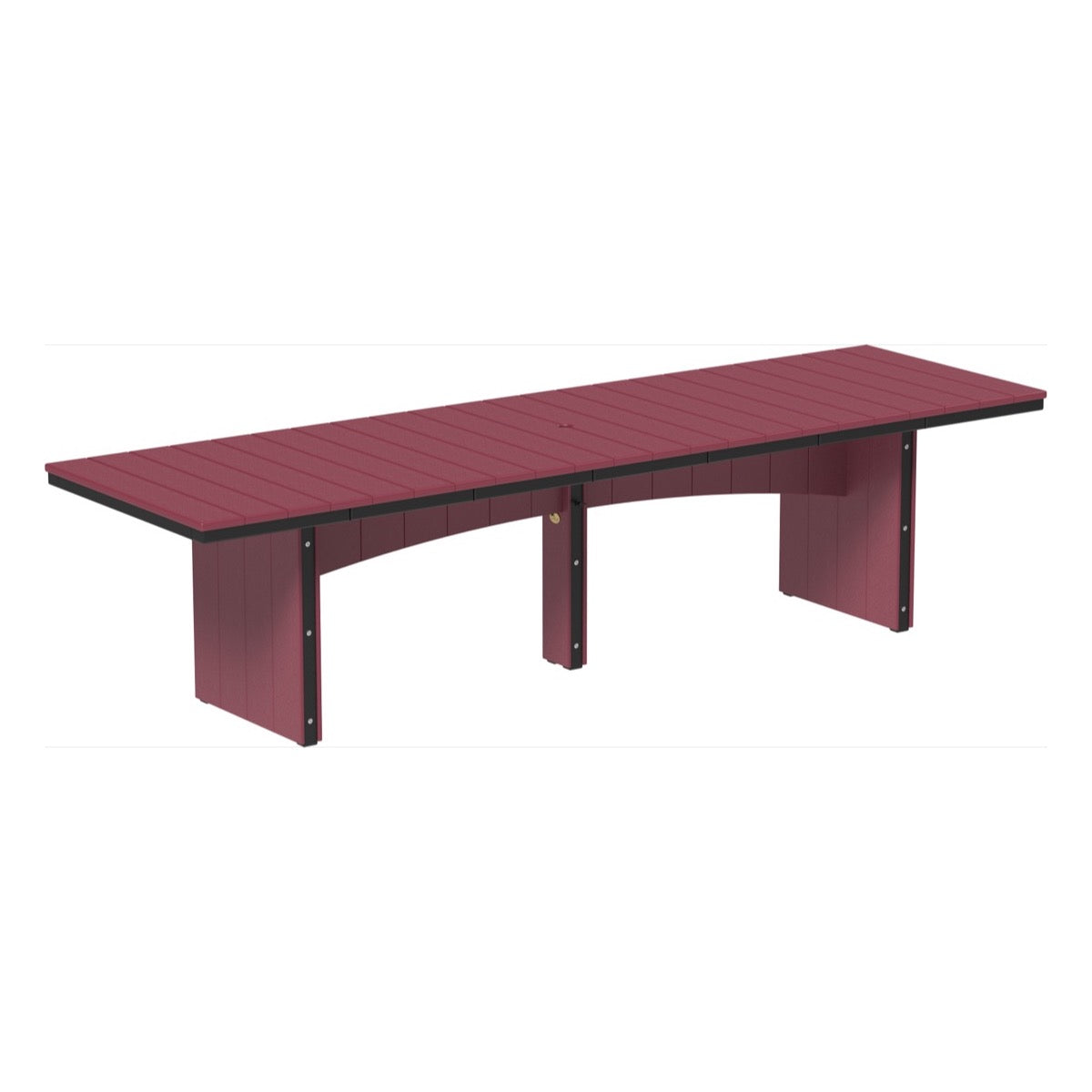 Urban Dining Table (3&#39; x 10&#39; Rectangular) Bar Height by LuxCraft